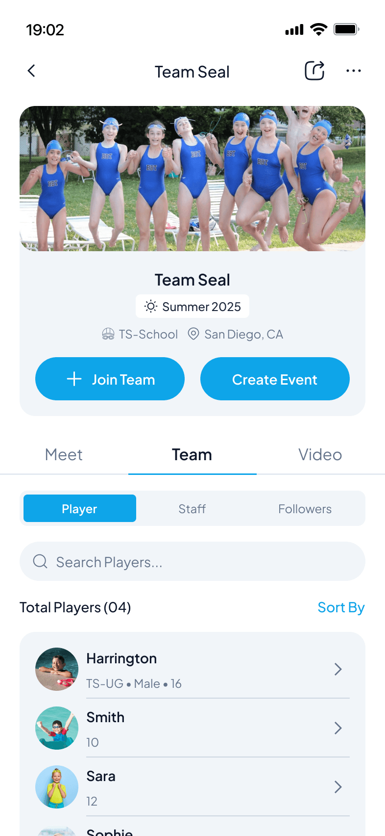 LastLap Live team details and roster